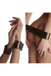 Strap-on-Me - Curious Leatherette Harness - Bronze - Stag Shop