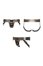 Strap-on-Me - Curious Leatherette Harness - Bronze - Stag Shop