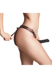 Strap-on-Me - Generous Leatherette Strap On Harness - Various Colors - Stag Shop