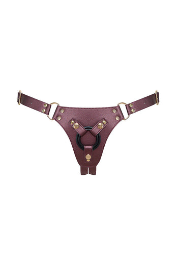 Strap-on-Me - Generous Leatherette Strap On Harness - Various Colors - Stag Shop
