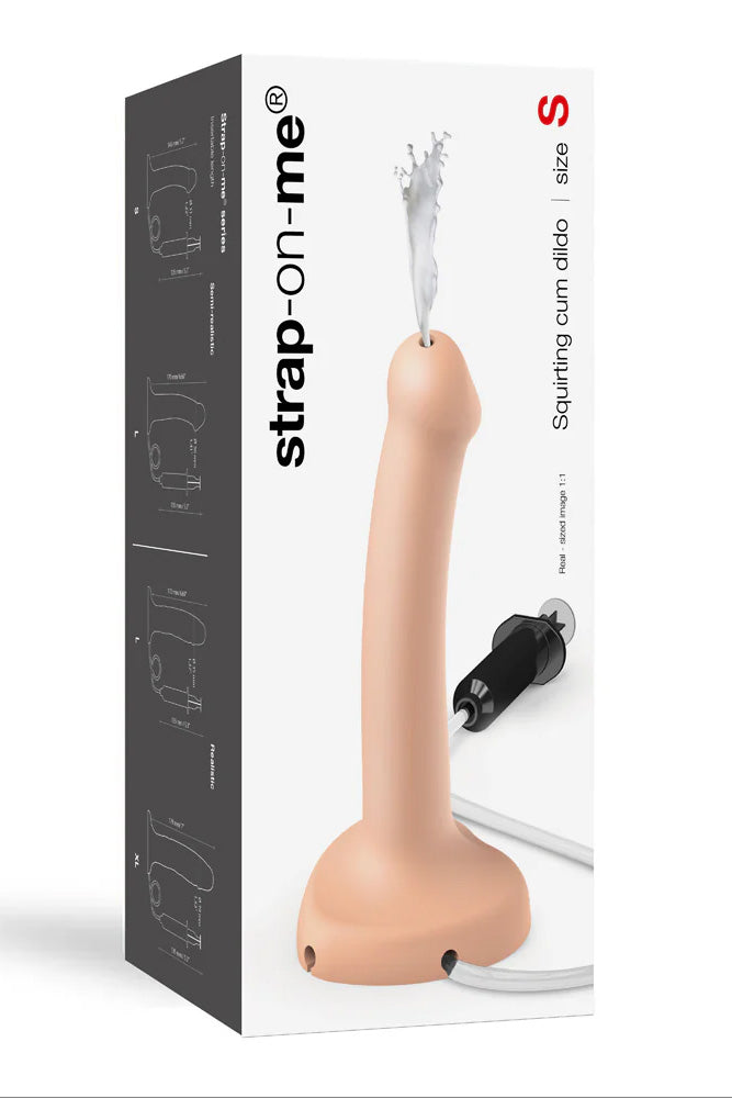 Strap-on-Me - Squirting Cum Dildo - Beige - Stag Shop
