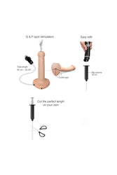 Strap-on-Me - Squirting Cum Dildo - Beige - Stag Shop