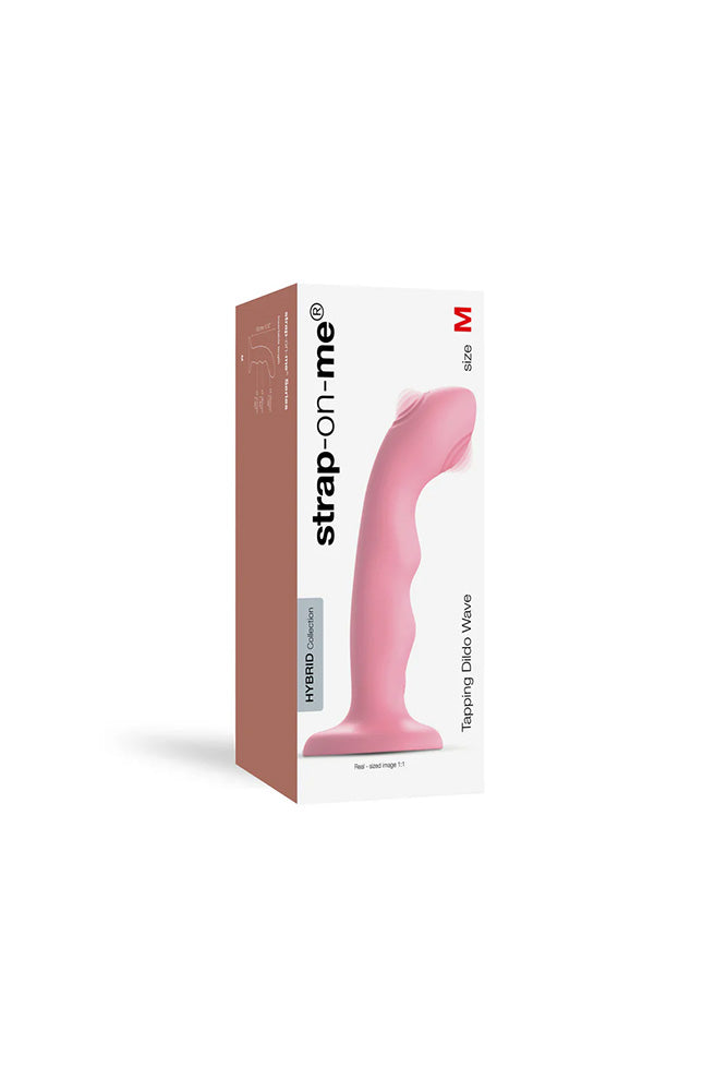 Strap-on-Me - Wave Vibrating & Tapping Dildo - Various Colors - Stag Shop
