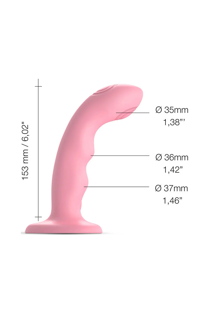Strap-on-Me - Wave Vibrating & Tapping Dildo - Various Colors - Stag Shop