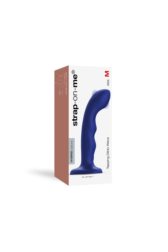 Strap-on-Me - Wave Vibrating & Tapping Dildo - Various Colors - Stag Shop