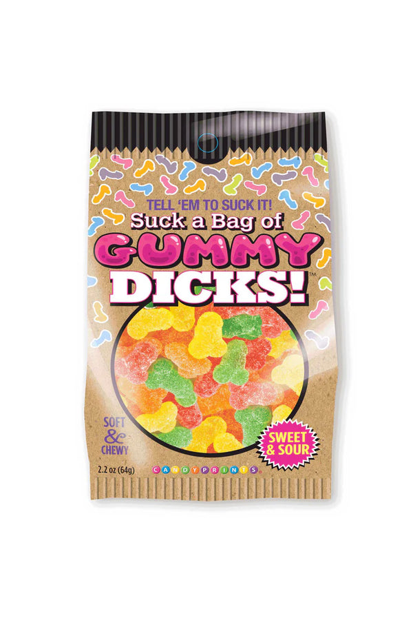 Little Genie - Suck a Bag of Gummy Dicks - 2.2oz - Stag Shop