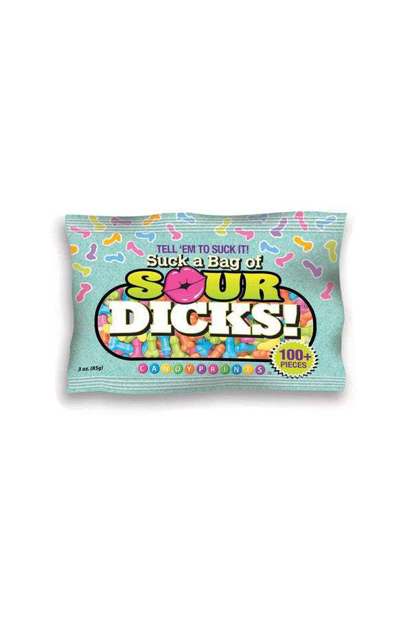 Little Genie - Suck a Bag of Sour Dicks - 3oz Bag - Stag Shop