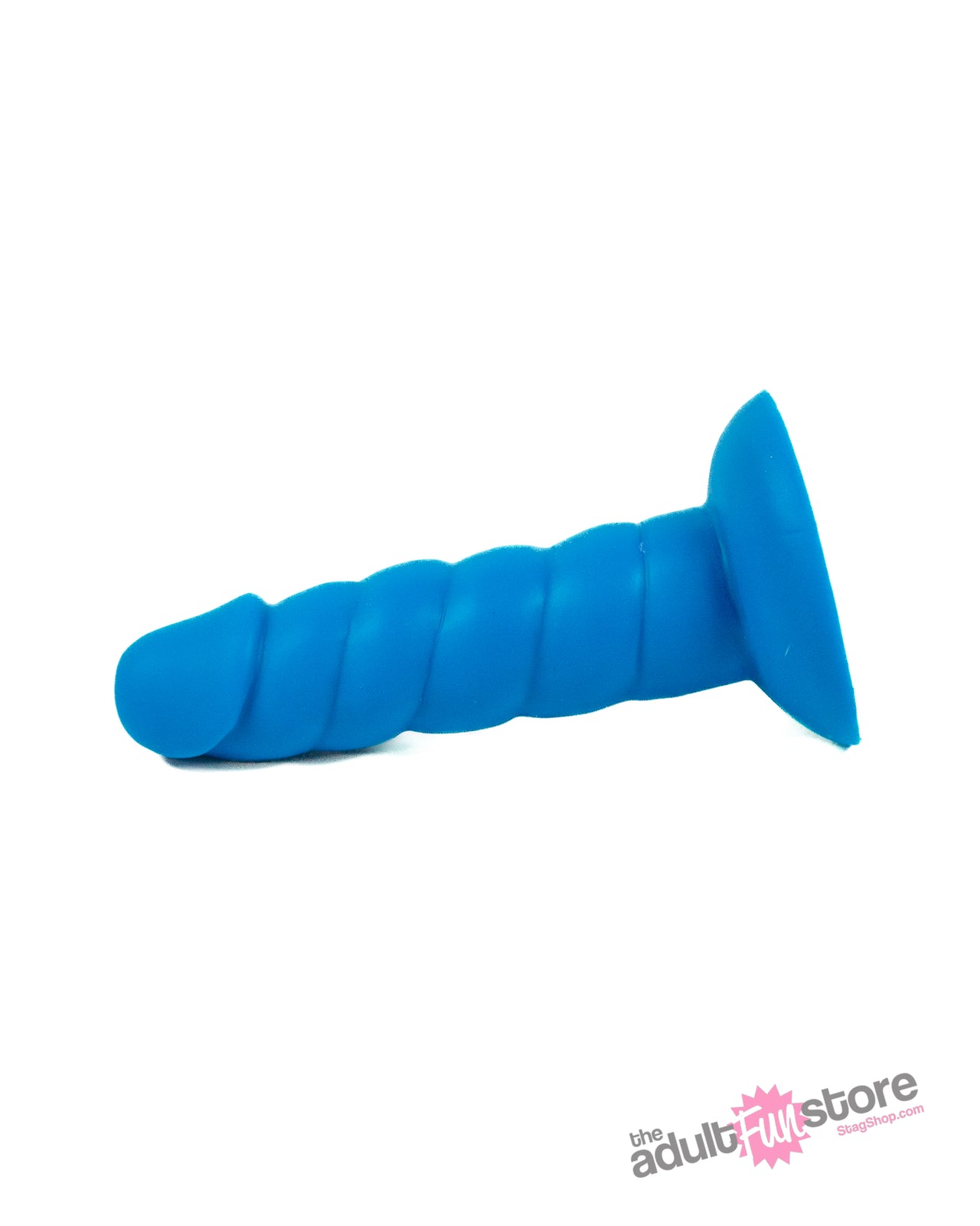 Rock Candy Toys - Suga Daddy - 5.5 Inch Silicone Dildo - Blue - Stag Shop