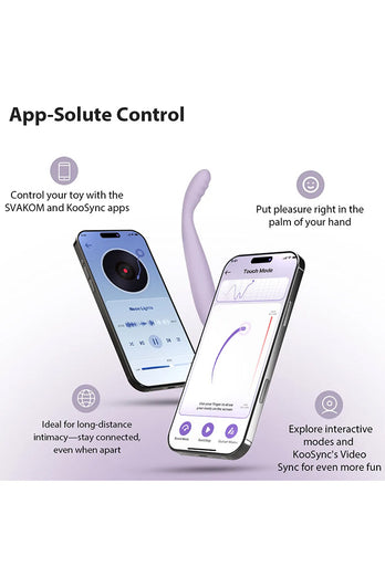 Svakom - Cici 2 App Controlled Warming G-Spot Vibrator - Stag Shop