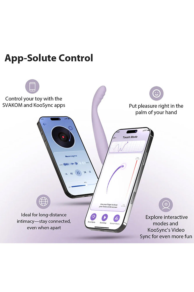 Svakom - Cici 2 App Controlled Warming G-Spot Vibrator - Stag Shop