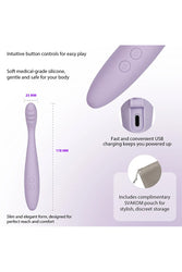 Svakom - Cici 2 App Controlled Warming G-Spot Vibrator - Stag Shop