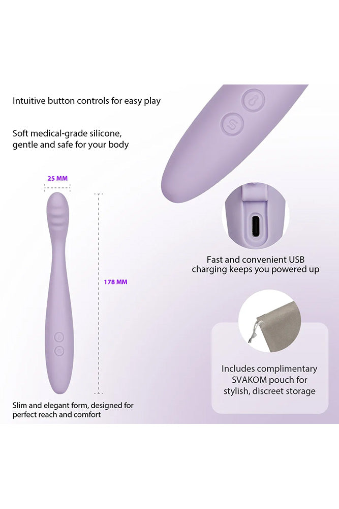 Svakom - Cici 2 App Controlled Warming G-Spot Vibrator - Stag Shop