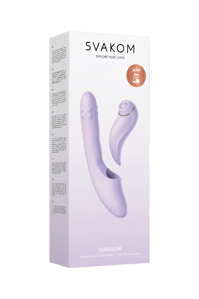 Svakom - DuoGlow 5-in-1 Dual Vibrator - Stag Shop