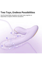 Svakom - DuoGlow 5-in-1 Dual Vibrator - Stag Shop
