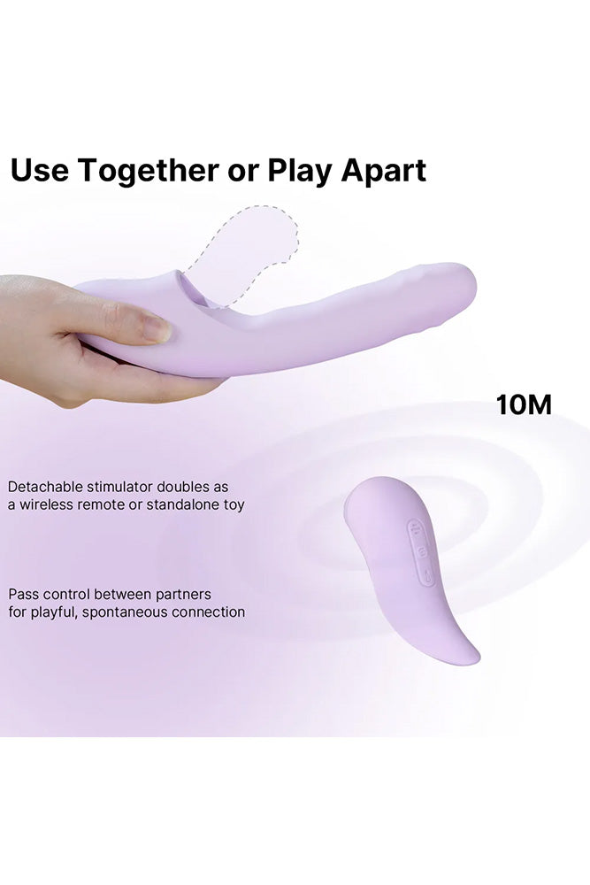 Svakom - DuoGlow 5-in-1 Dual Vibrator - Stag Shop