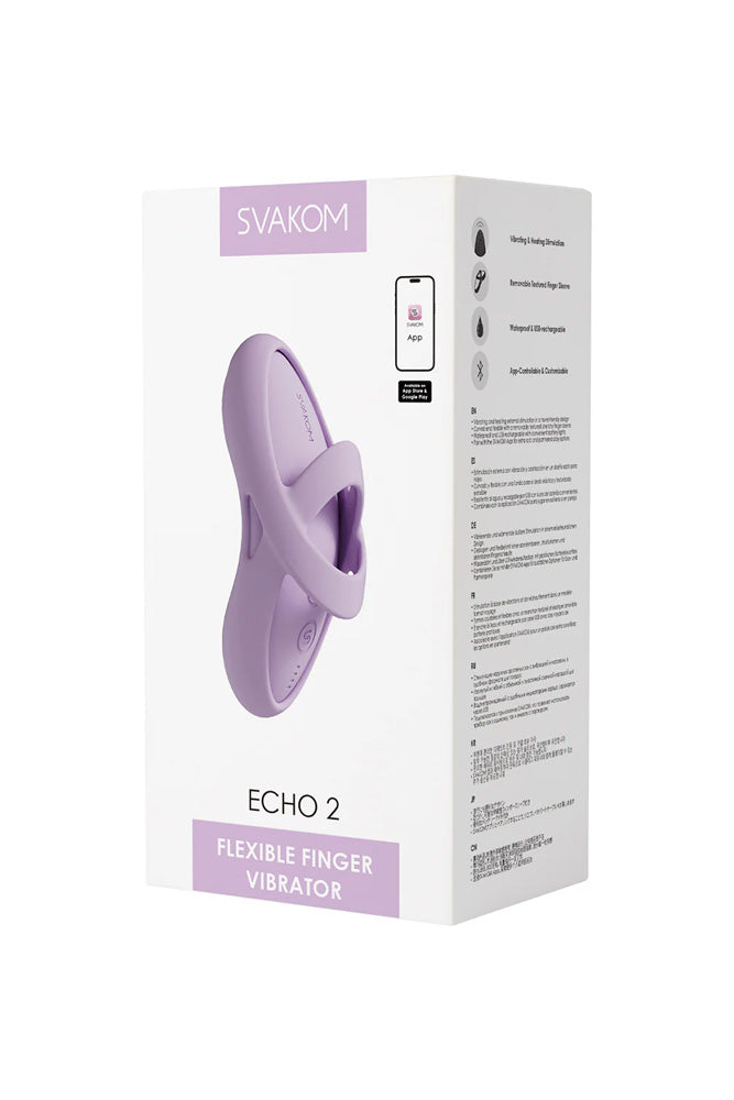 Svakom - Echo 2 App Controlled Finger Vibrator - Stag Shop