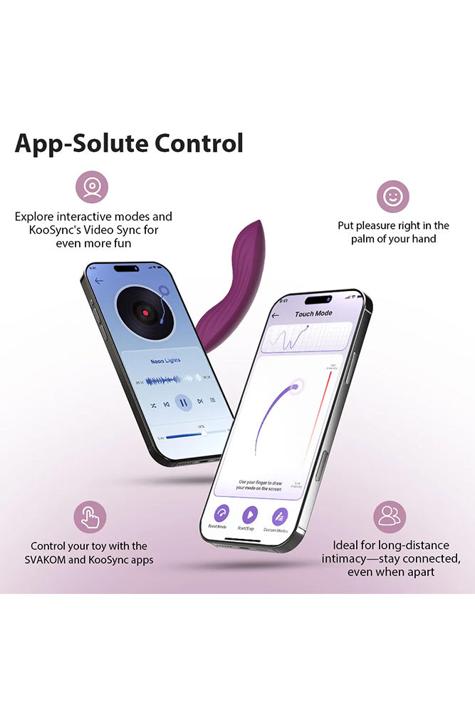 Svakom - Edeny App Controlled Panty Vibrator - Stag Shop