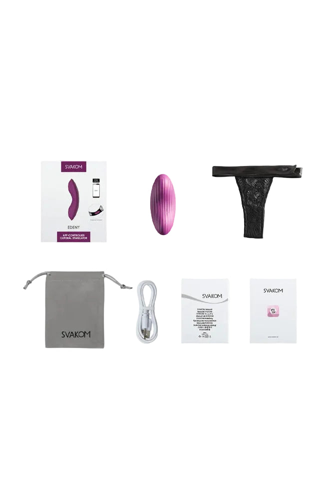Svakom - Edeny App Controlled Panty Vibrator - Stag Shop