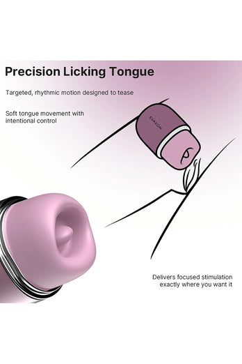 Svakom - Klitty App Controlled Licking & Suction Vibrator - Stag Shop