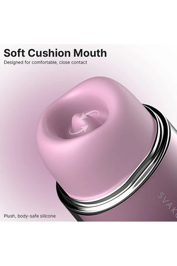 Svakom - Klitty App Controlled Licking & Suction Vibrator - Stag Shop
