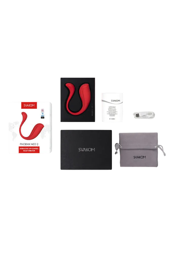 Svakom - Phoenix Neo 2 App Controlled Wearable Vibrator - Stag Shop