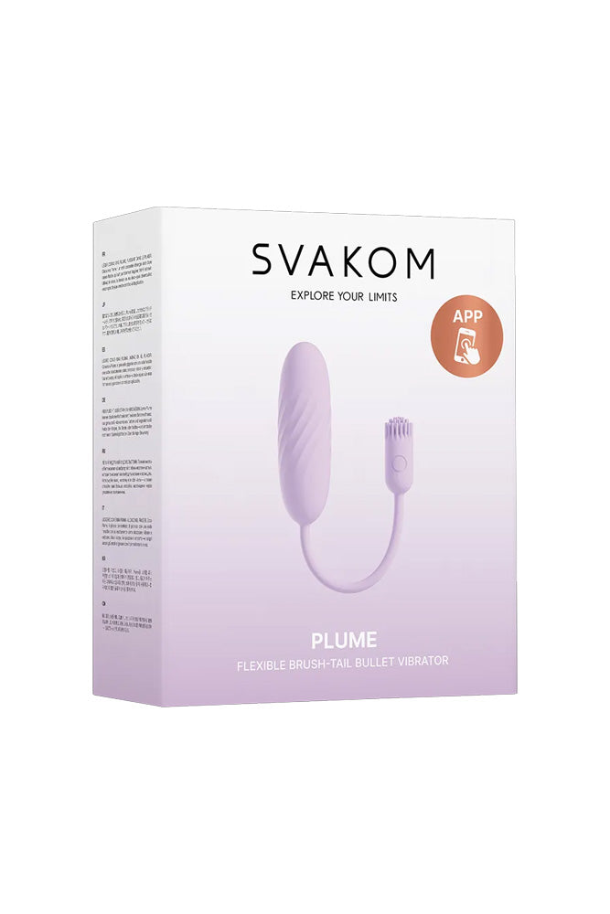 Svakom - Plume App-Controlled Vibrator - Stag Shop