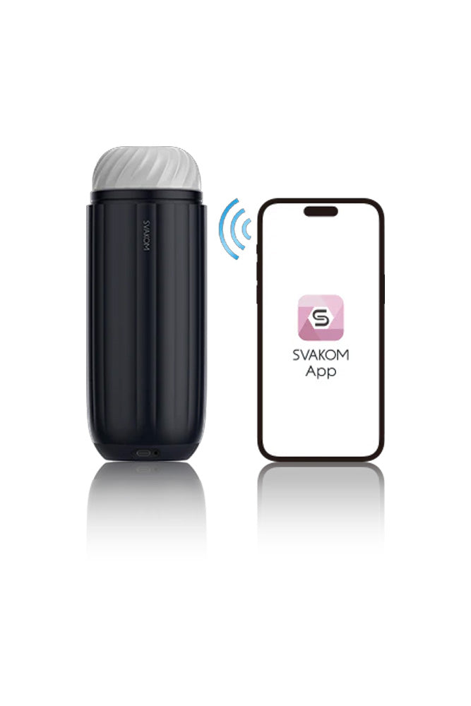 Svakom - Sam Neo 2 App Controlled Sucking & Vibrating Masturbator - Stag Shop