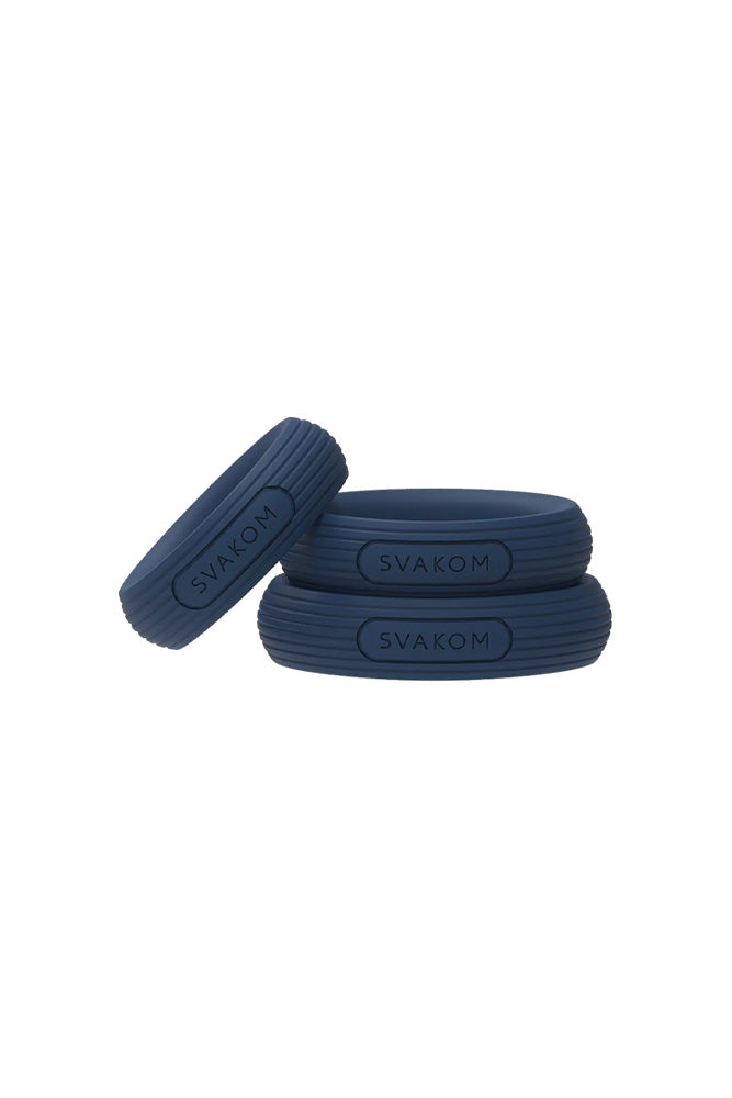 Svakom - Triooo Silicone Cock Ring Set - Stag Shop