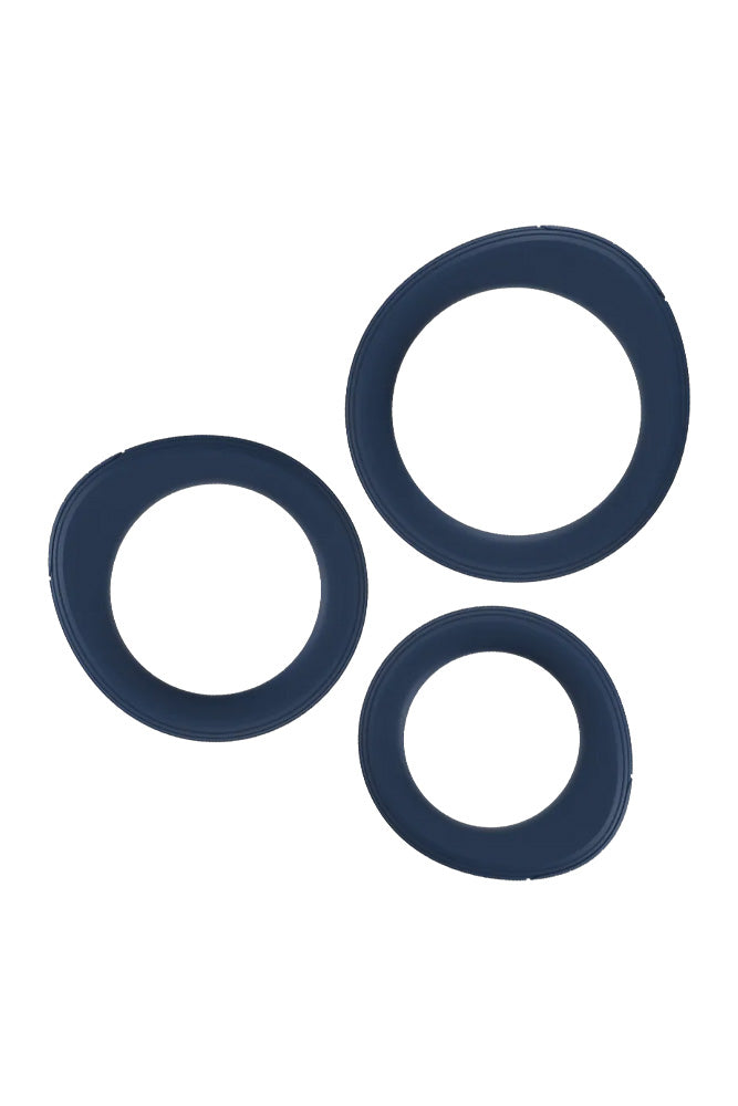 Svakom - Triooo Silicone Cock Ring Set - Stag Shop
