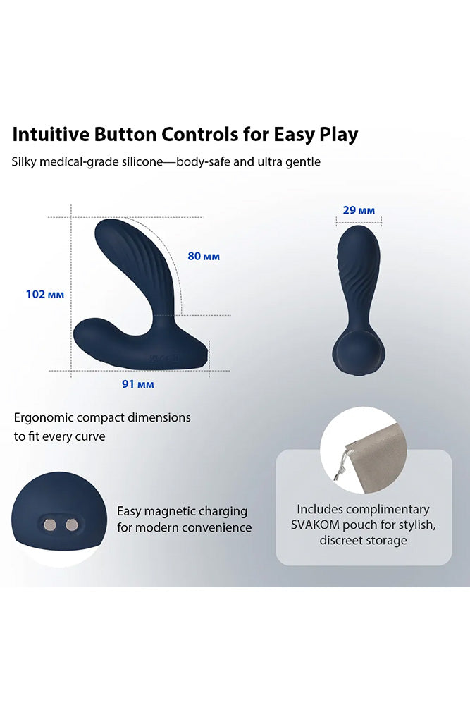 Svakom - Vick Neo 2 App Controlled Heated Prostate Massager - Stag Shop