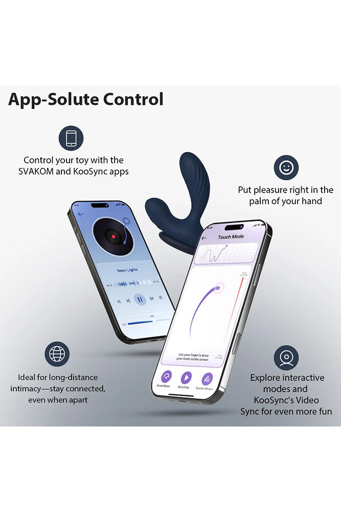 Svakom - Vick Neo 2 App Controlled Heated Prostate Massager - Stag Shop
