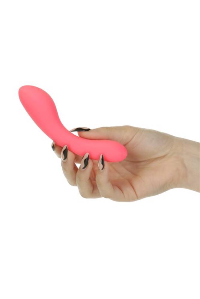 Swan - Mini Luxury Massage Wand - Glow in the Dark Pink - Stag Shop