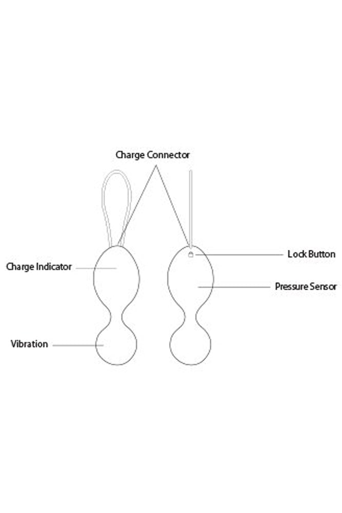 Swan - Mini Swan Clutch 2 - Vibrating Kegel Egg - Pink - Stag Shop