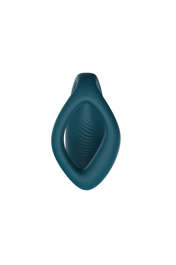 We-Vibe - Sync O Adjustable Dual Couples Vibrator - Green Velvet - Stag Shop