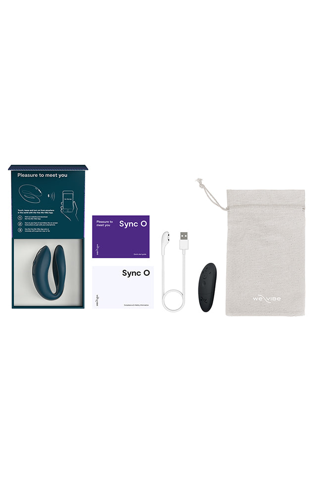 We-Vibe - Sync O Adjustable Dual Couples Vibrator - Green Velvet - Stag Shop