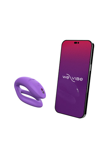 We-Vibe - Sync O Adjustable Dual Couples Vibrator - Purple - Stag Shop