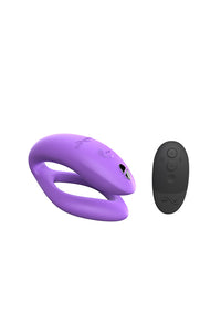 Thumbnail for We-Vibe - Sync O Adjustable Dual Couples Vibrator - Purple - Stag Shop