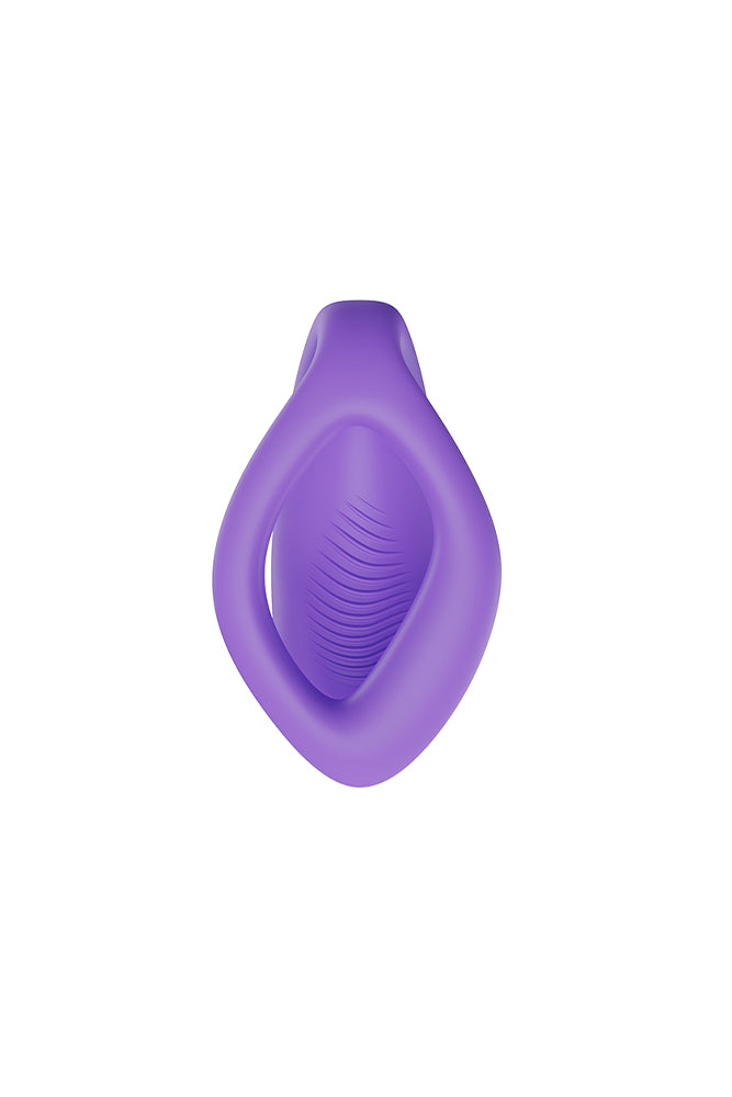 We-Vibe - Sync O Adjustable Dual Couples Vibrator - Purple - Stag Shop