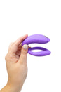 We-Vibe - Sync O Adjustable Dual Couples Vibrator - Purple - Stag Shop