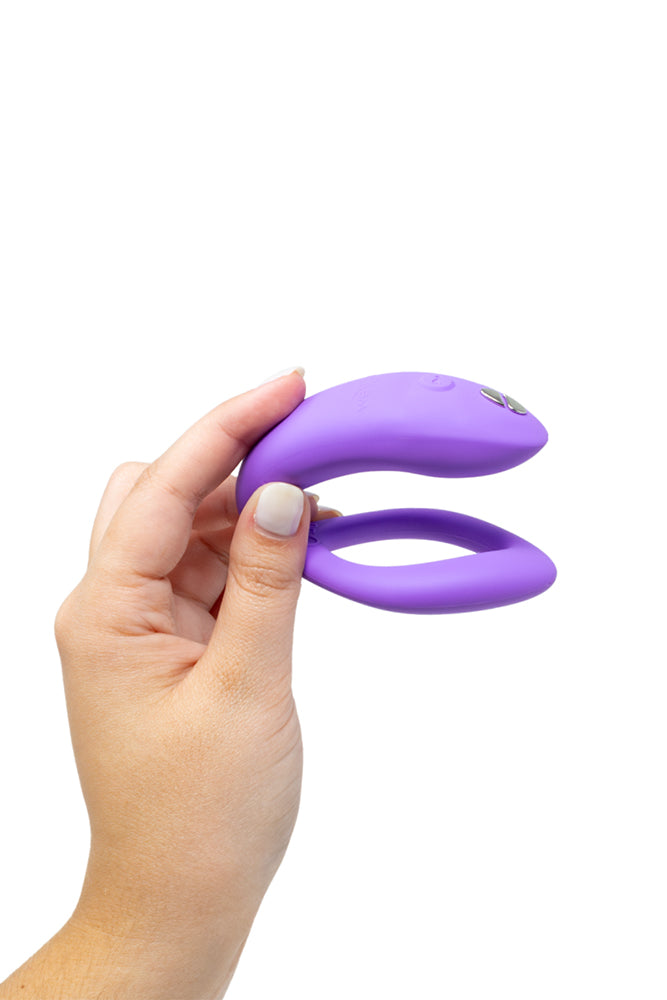 We-Vibe - Sync O Adjustable Dual Couples Vibrator - Purple - Stag Shop