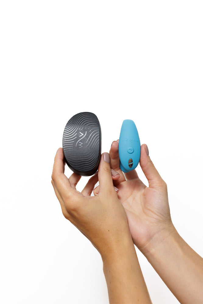 We-Vibe - Sync Go Dual Couples Vibrator with Travel Case - Turquoise - Stag Shop