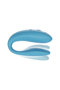 Thumbnail for We-Vibe - Sync Go Dual Couples Vibrator with Travel Case - Turquoise - Stag Shop