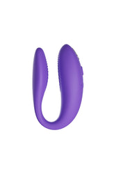 We-Vibe - Sync Go Dual Couples Vibrator with Travel Case - Purple - Stag Shop
