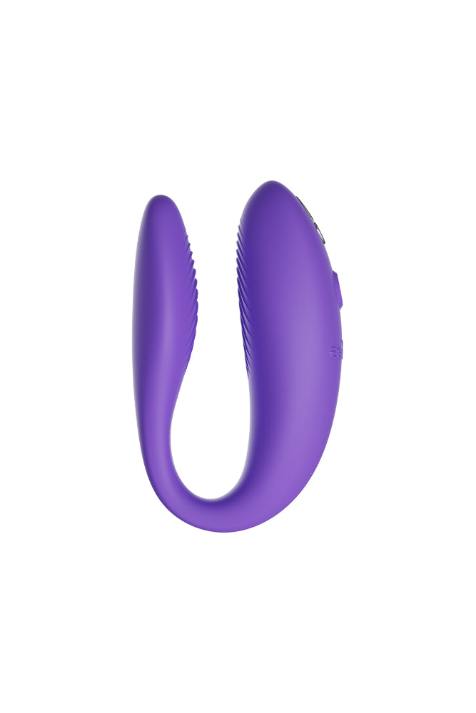 We-Vibe - Sync Go Dual Couples Vibrator with Travel Case - Purple - Stag Shop