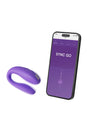We-Vibe - Sync Go Dual Couples Vibrator with Travel Case - Purple - Stag Shop