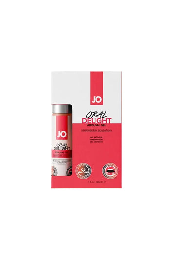 System JO - Oral Delight - Strawberry Arousal Gel - Stag Shop
