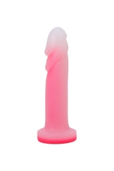 Tantus - Flurry O2 Dual Density Dildo - Pink - Stag Shop