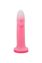Tantus - Flurry O2 Dual Density Dildo - Pink - Stag Shop