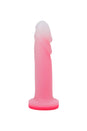 Tantus - Flurry O2 Dual Density Dildo - Pink - Stag Shop