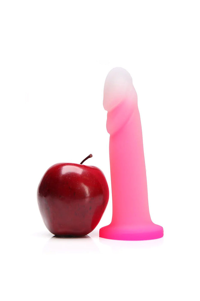 Tantus - Flurry O2 Dual Density Dildo - Pink - Stag Shop